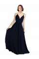 Chiffon A-Line Long Sleeveless Bridesmaid Dress & Gowns Sheffield