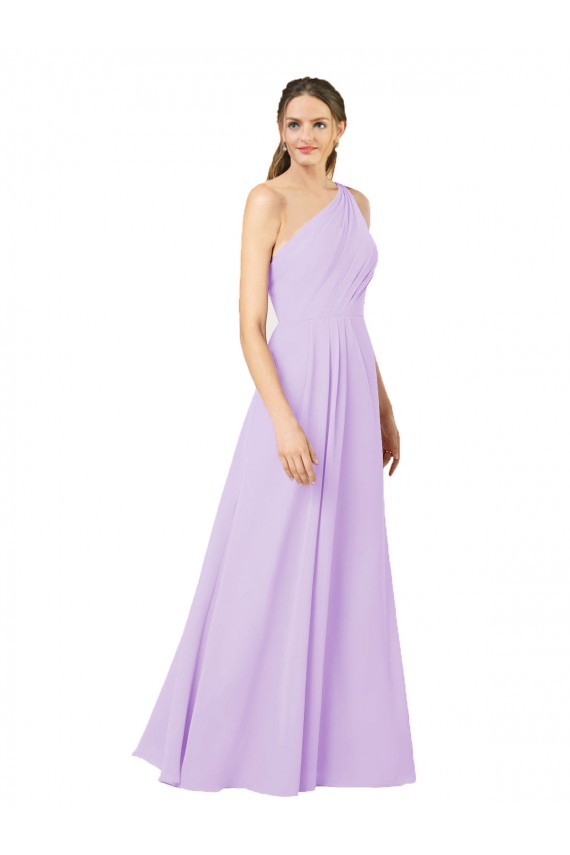 Soft Chiffon Sheath Long Sleeveless Formal Evening Gown / Bridesmaid Dress Sheffield