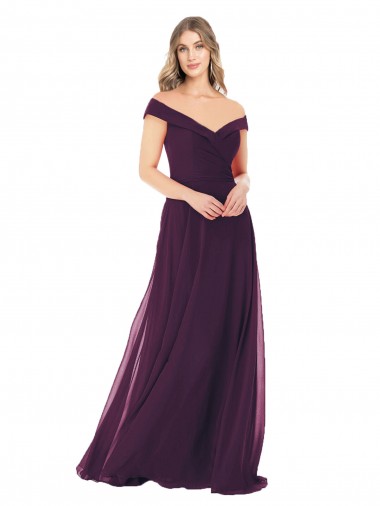 Soft Chiffon A-Line Long Sleeveless Evening Dress Sheffield